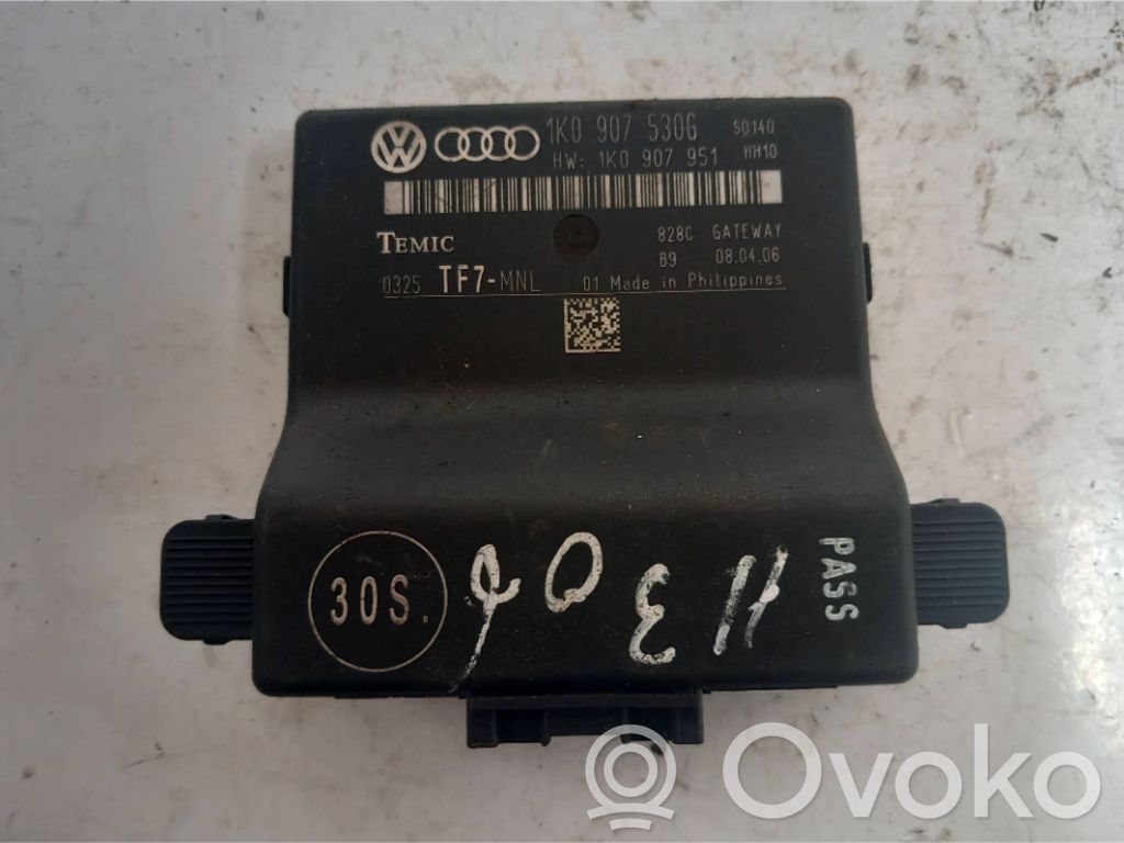 Audi A3 S3 A3 Sportback 8P Gateway control module 