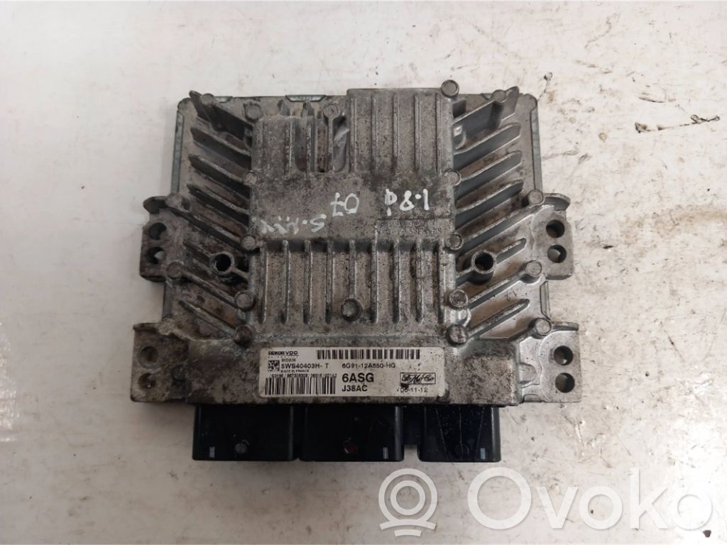 Engine control unit/module   6G9112A650HG,J38AC,5WS40403HT