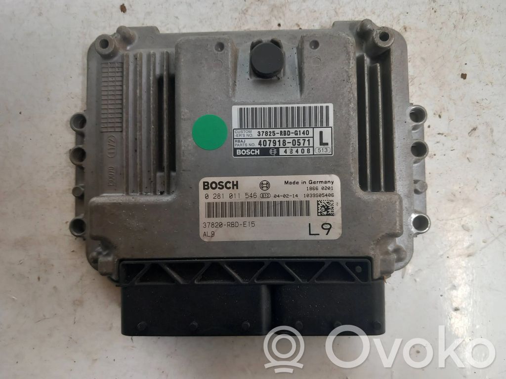 Engine control unit/module   0281011546,4079180571
