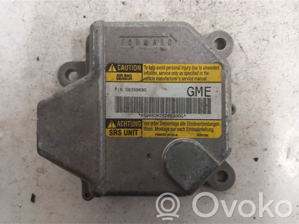 Opel Sintra Airbag control unit/module 