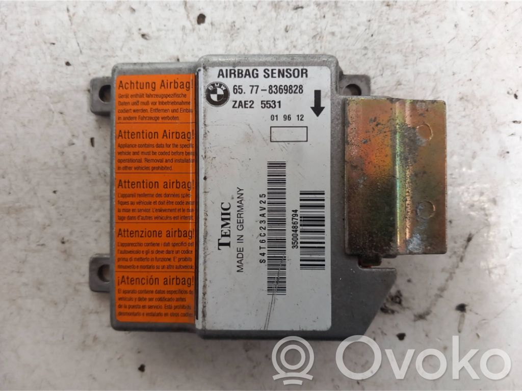 BMW 3 E36 Unidad de control/módulo del Airbag 