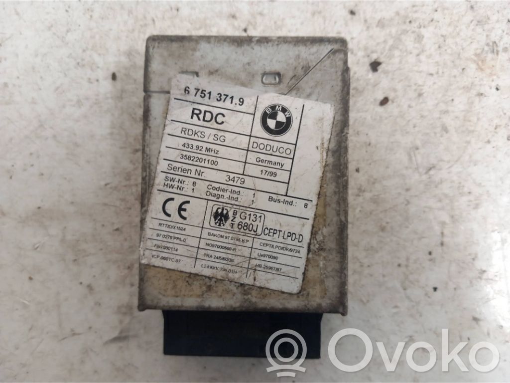BMW 3 E46 Autres unités de commande / modules 
