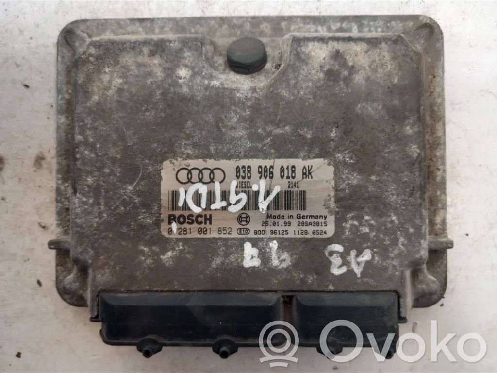Audi A3 S3 8L Engine control unit/module 