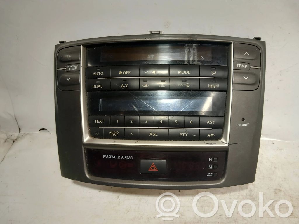 Lexus IS 220D-250-350 Radio/CD/DVD/GPS head unit 