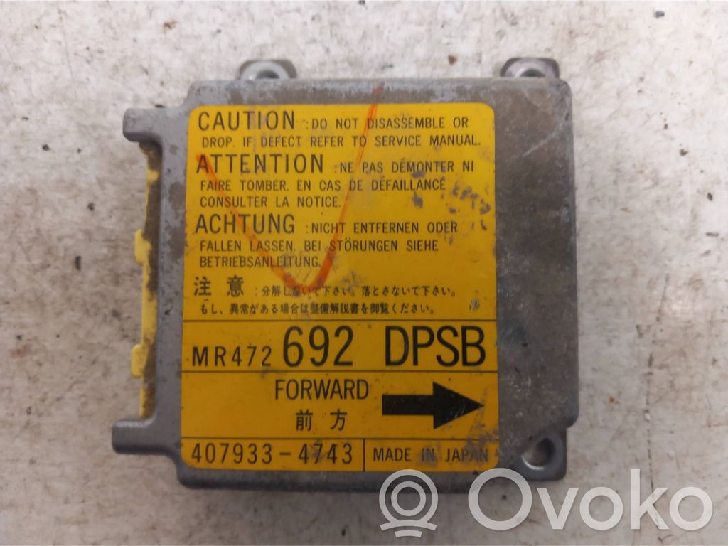 Mitsubishi Space Wagon Airbag control unit/module 