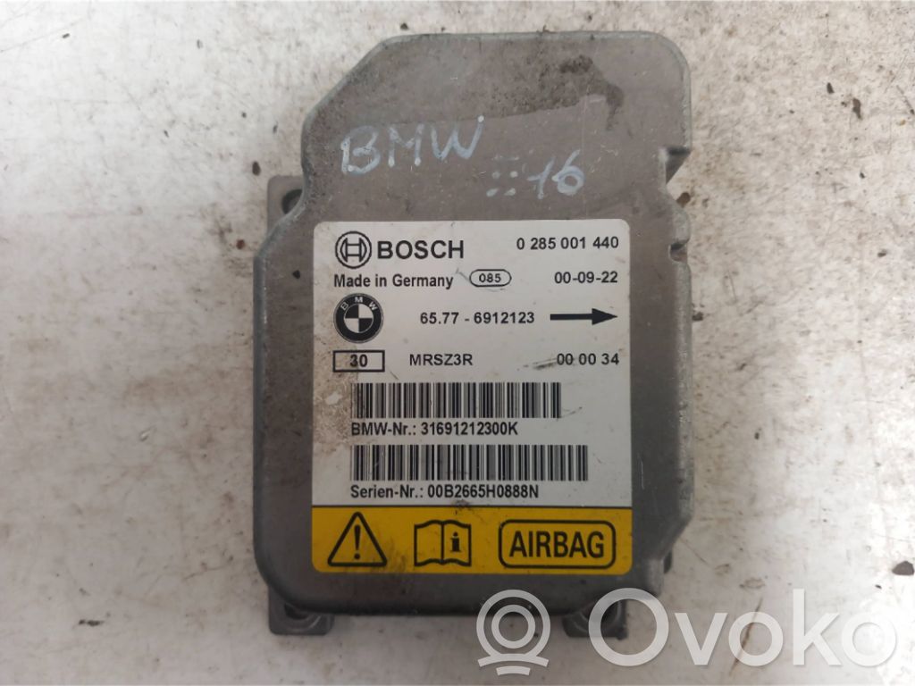 BMW 3 E46 Airbag control unit/module 