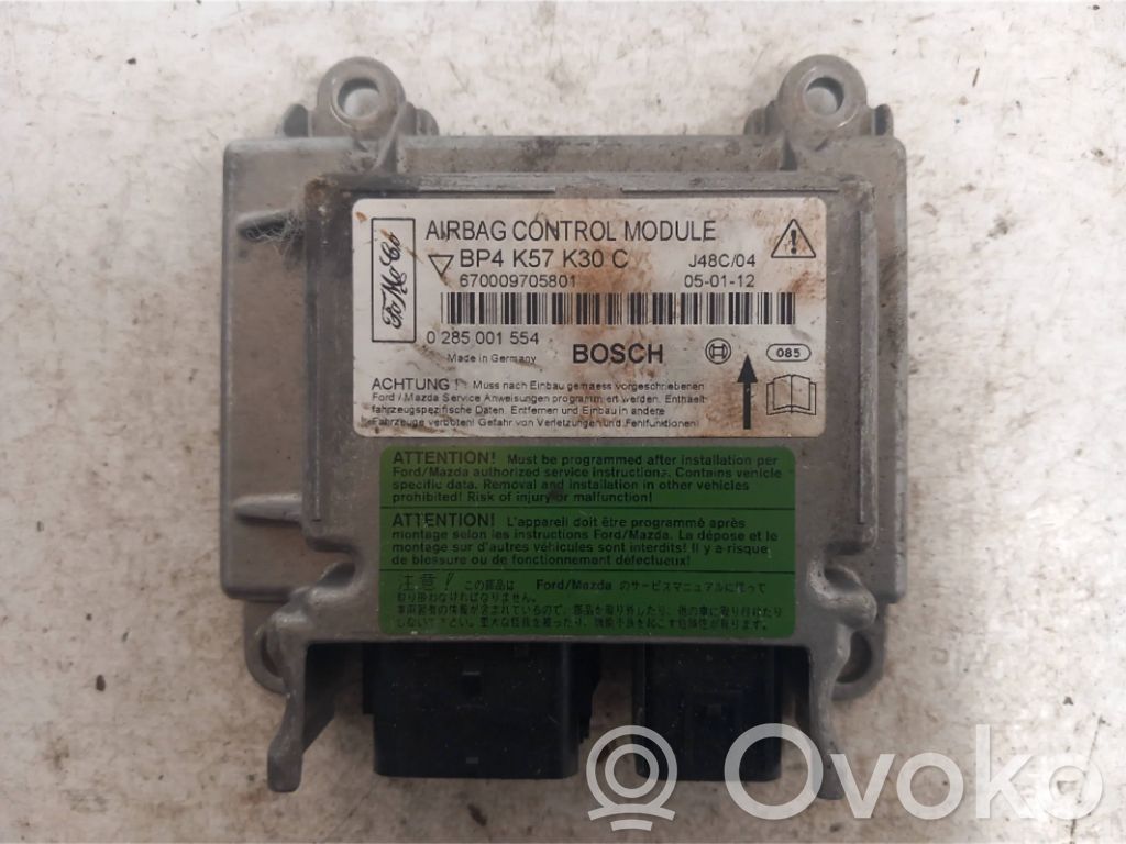 Mazda 3 I Module de contrôle airbag 