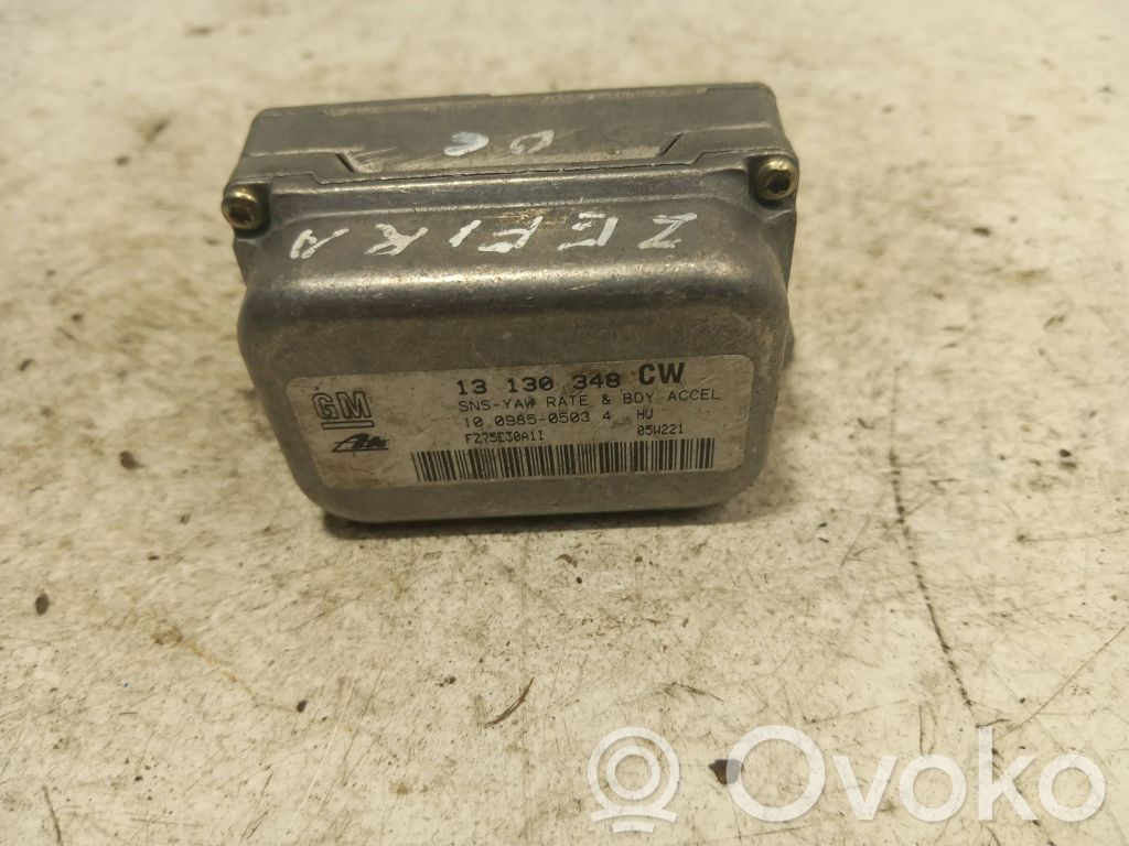 Opel Zafira B ESP acceleration yaw rate sensor 