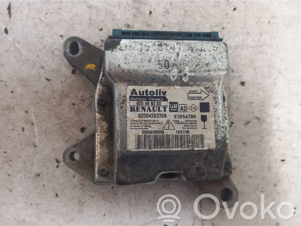 Renault Trafic II (X83) Airbag control unit/module 