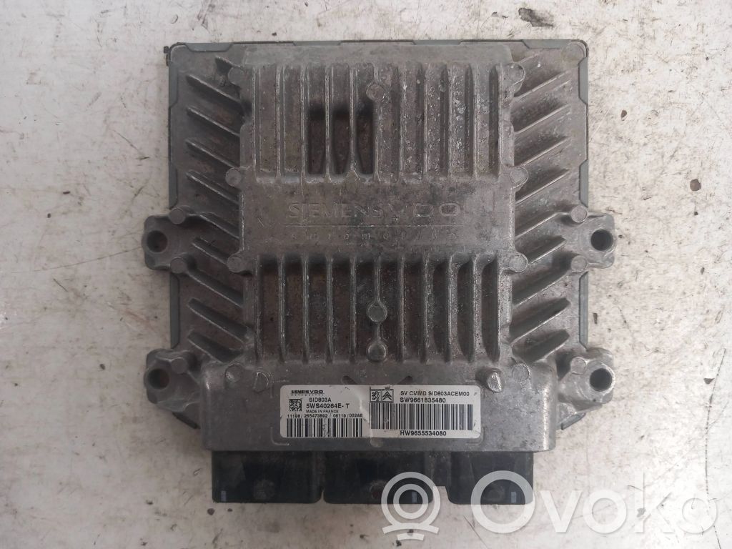 Peugeot 407 Calculateur moteur ECU 