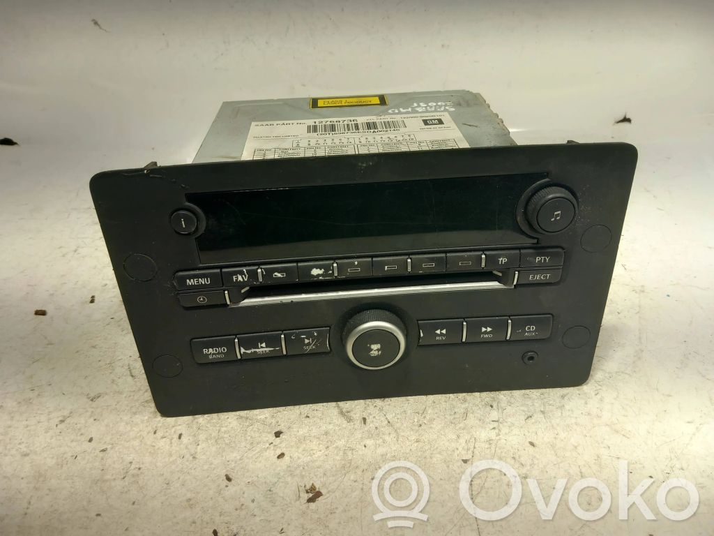 Saab 9-5 Radio / CD/DVD atskaņotājs / navigācija 
