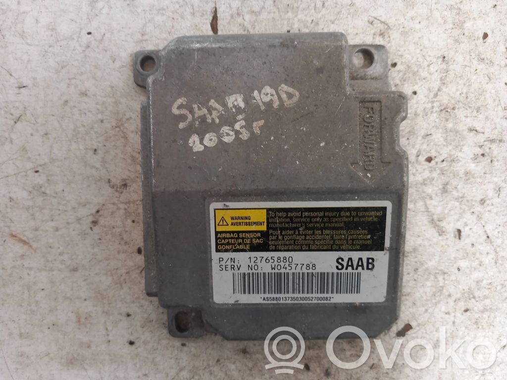 Airbag control unit/module   12765880,W0457788
