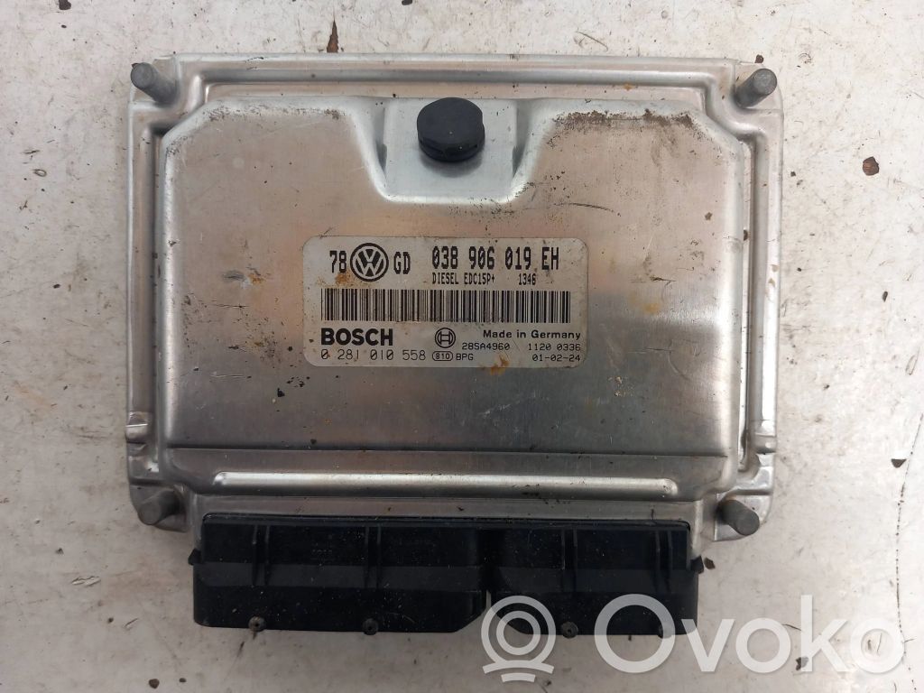Engine control unit/module   0281010558,038906019EH,28SA4960