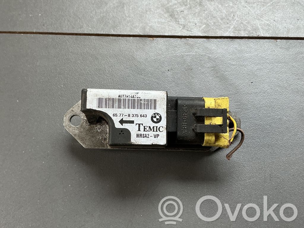 BMW 5 E39 Airbagsensor Crashsensor Drucksensor 