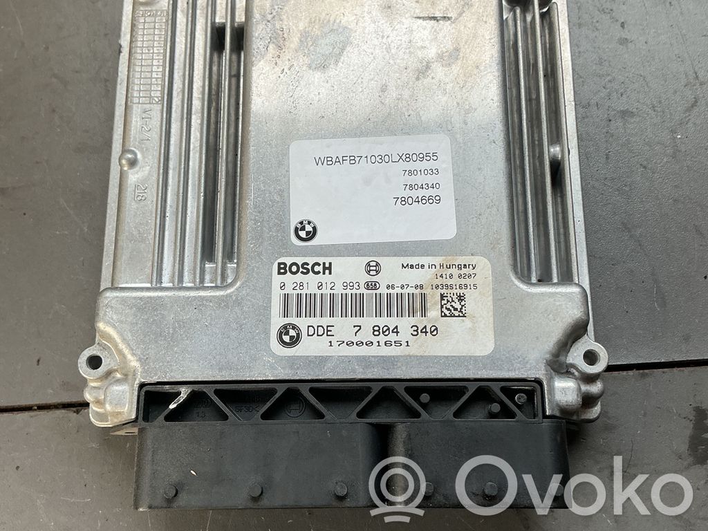 Engine control unit/module   7804340,170001651