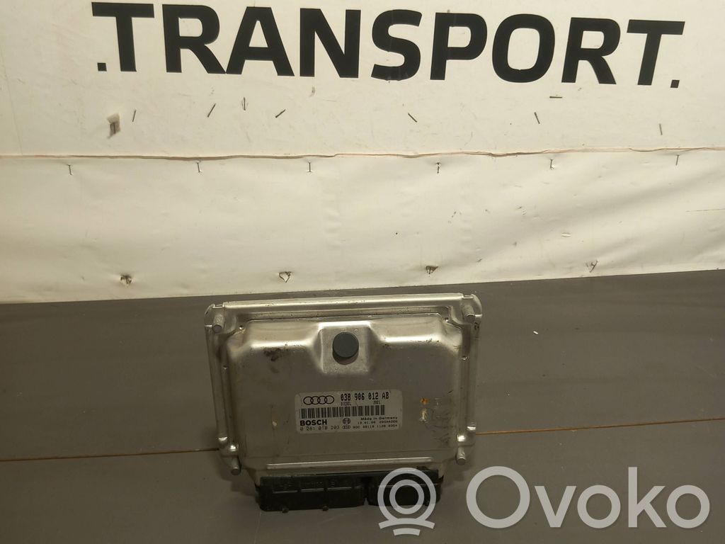 Engine control unit/module   038906012AB,28SA4266,0281010203