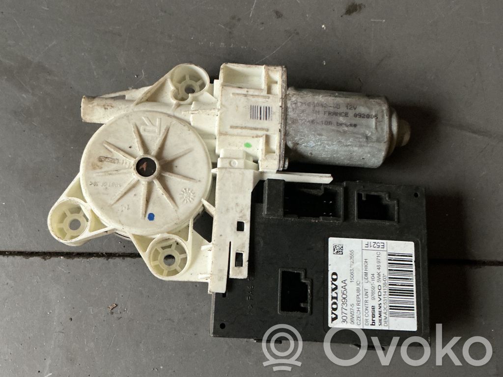 Volvo V50 Silnik regulatora szyby drzwi przednich 