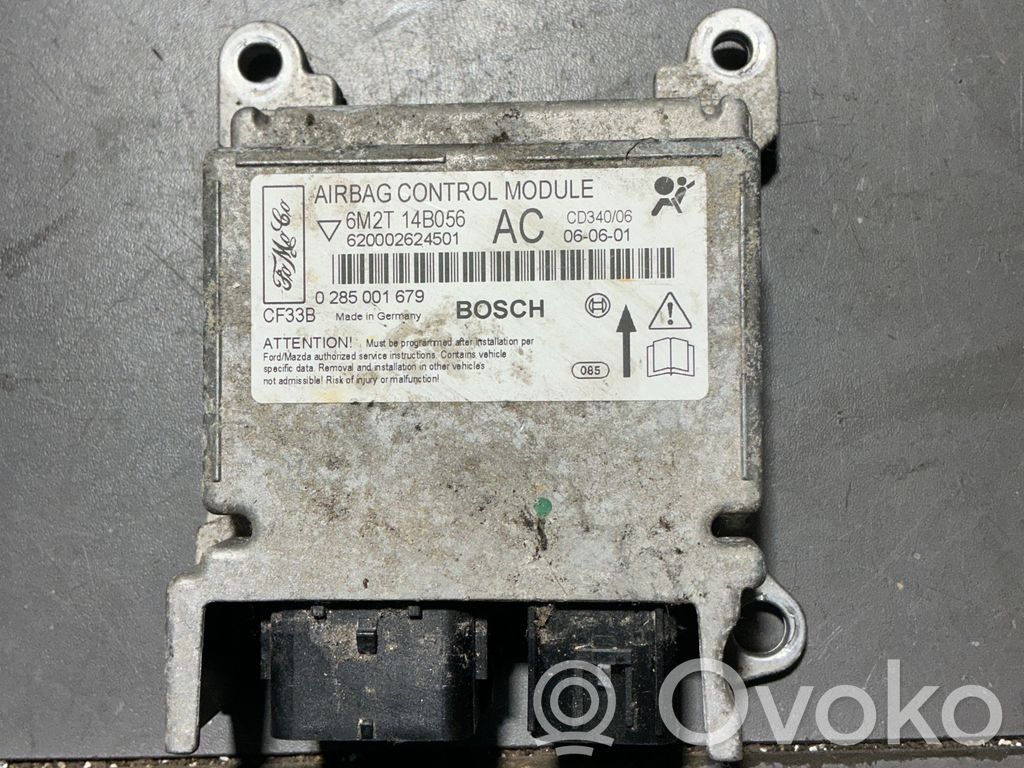 Airbag control unit/module   6M2T14B056,0285001679,620002624501