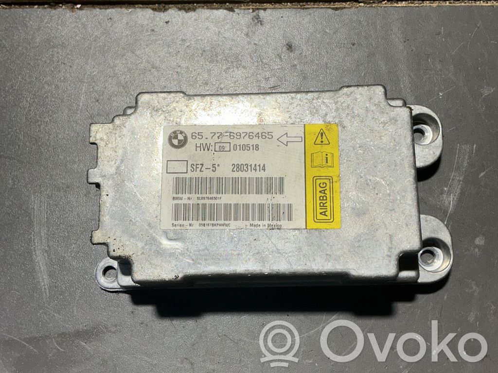 BMW 5 E60 E61 Turvatyynyn ohjainlaite/moduuli 