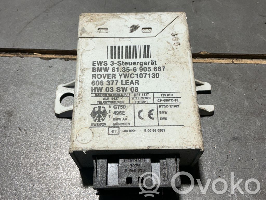 BMW X5 E53 Imobilaizera vadības bloks 