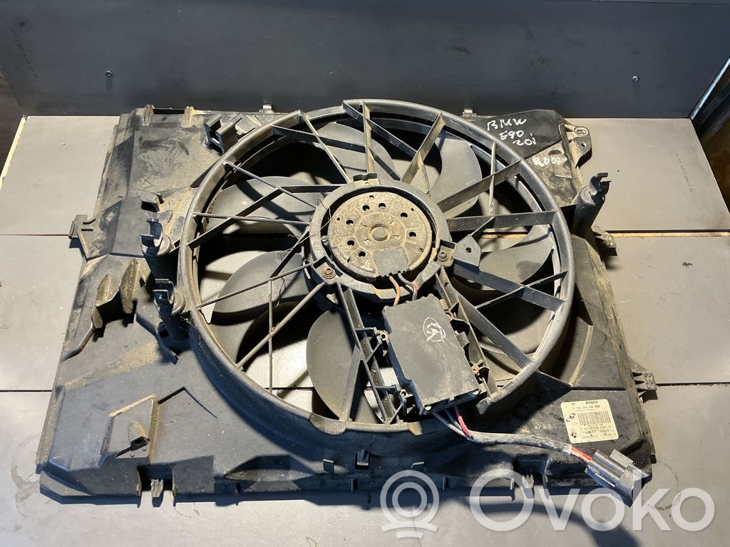BMW 3 E90 E91 Elektrisks radiatoru ventilators 