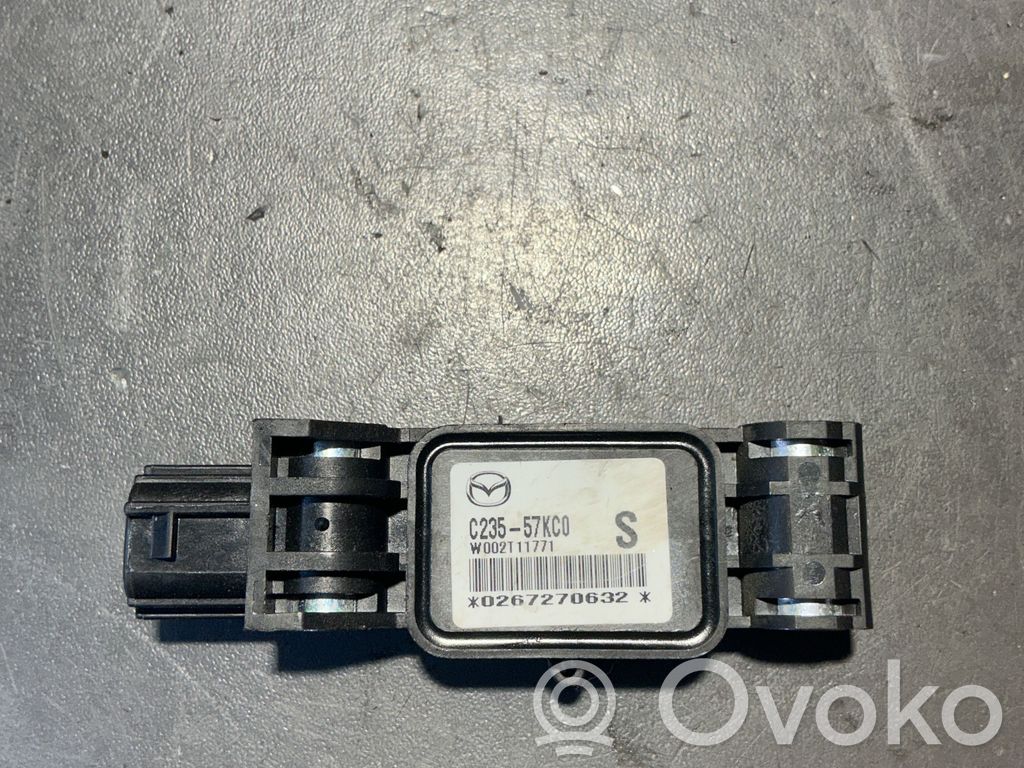 Sensor impacto/accidente para activar Airbag   C23557KC0,W002T11771,0267270632