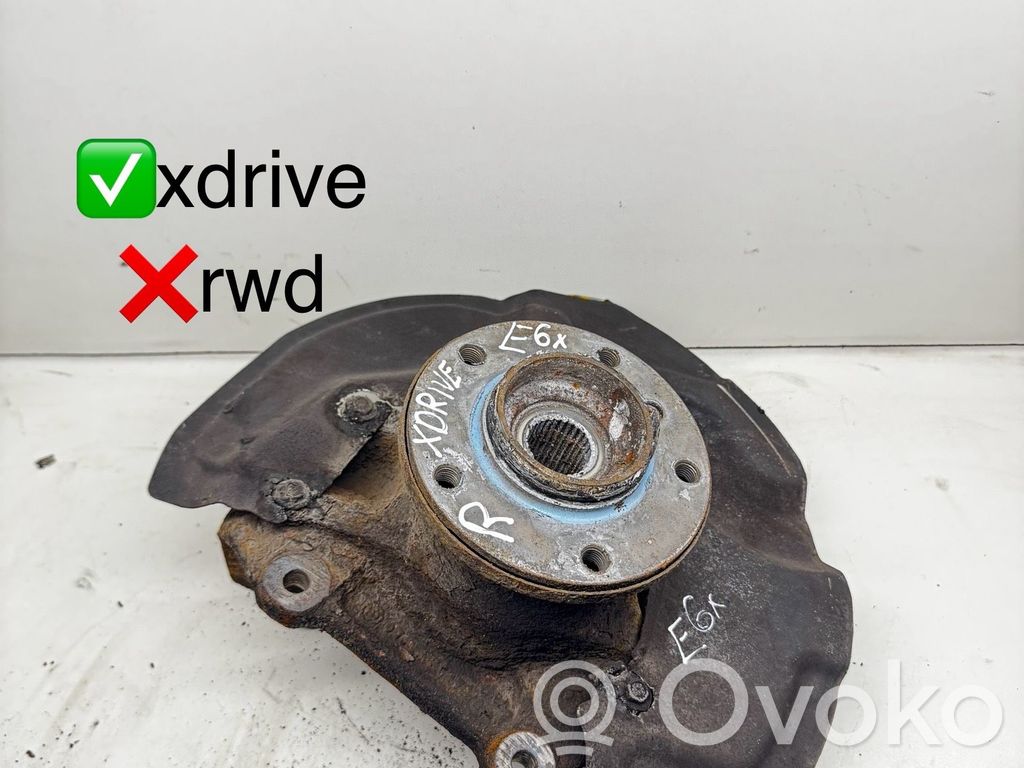 BMW 5 E60 E61 Priekinė stebulė 