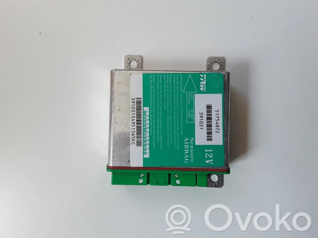 Fiat Punto (199) Airbag control unit/module 