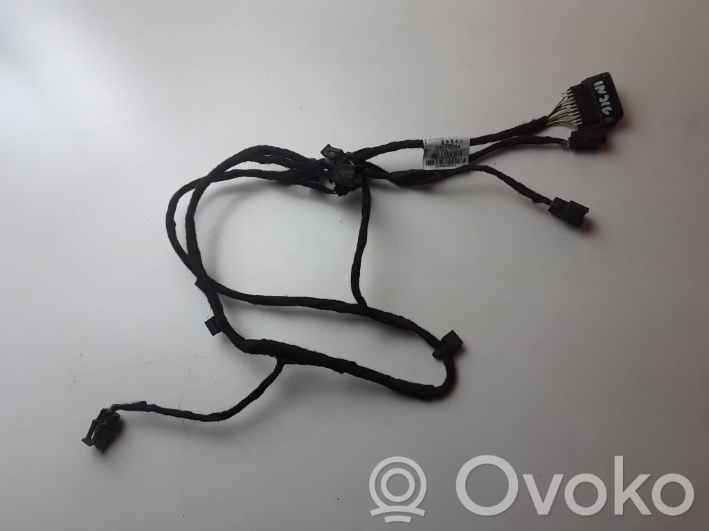 Opel Insignia A Cableado del sensor de aparcamiento (PDC) 