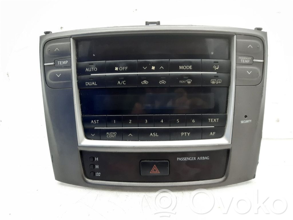 Lexus IS 220D-250-350 Unitate control climatizare 