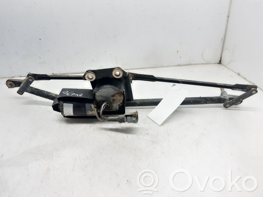 Renault Clio I Motor y varillaje del limpiaparabrisas delantero 