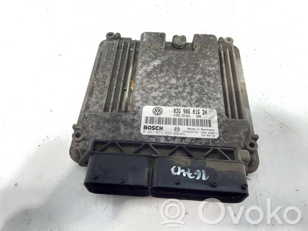 Unidad de control/módulo del motor   03G906016DH