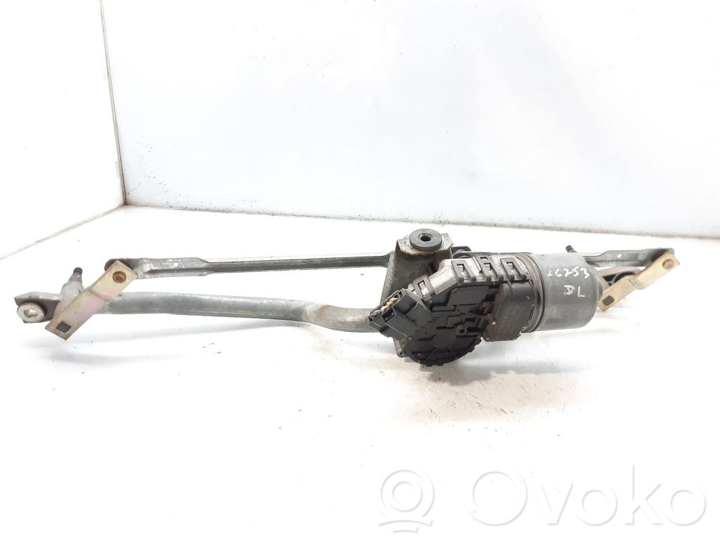 Renault Clio II Wischergestänge Wischermotor vorne 