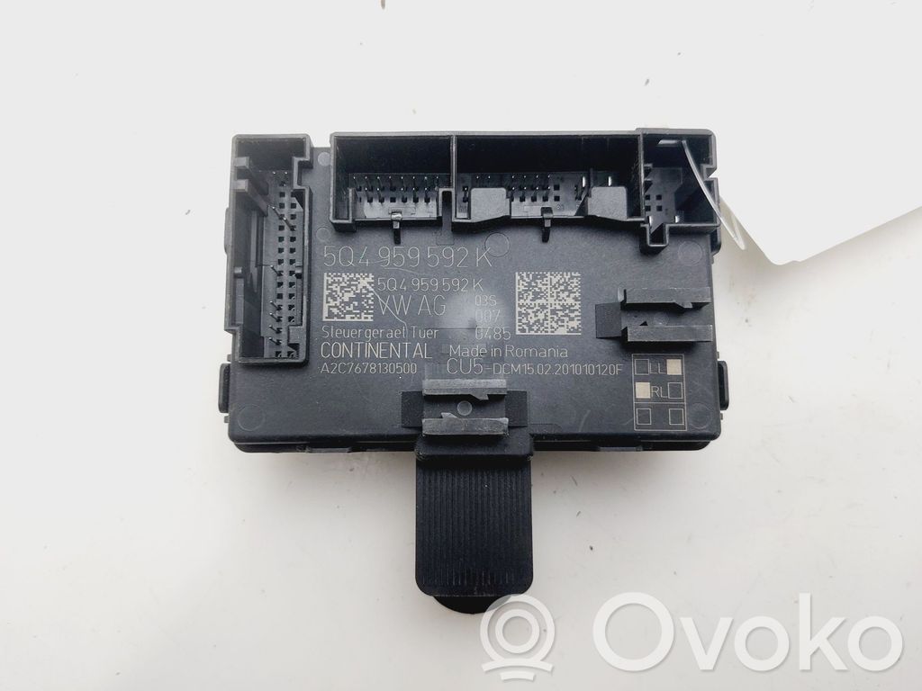 Alte unități/module de control   5Q4959592K