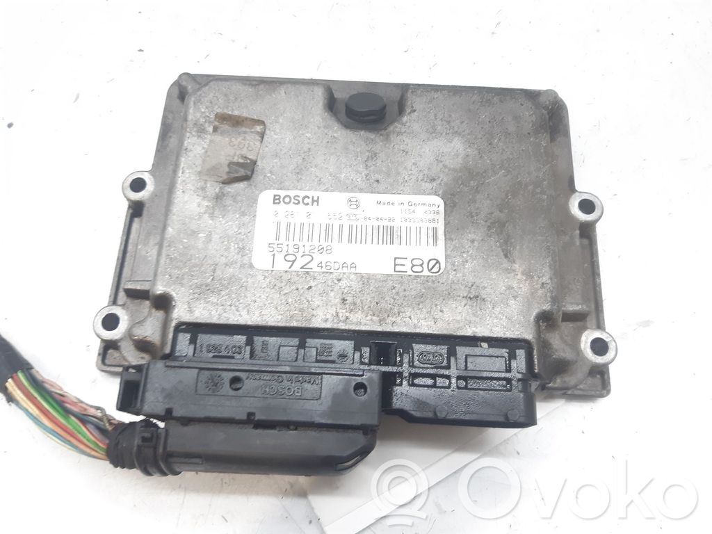 Fiat Stilo Engine control unit/module 