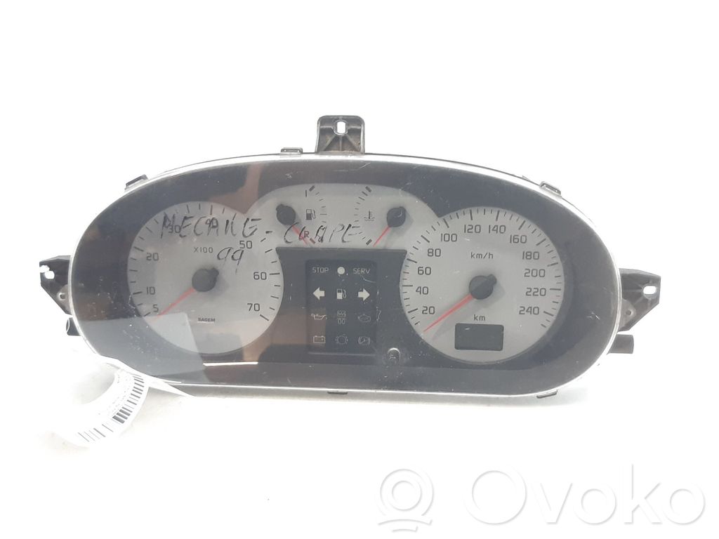 Renault Megane I Velocímetro (tablero de instrumentos) 