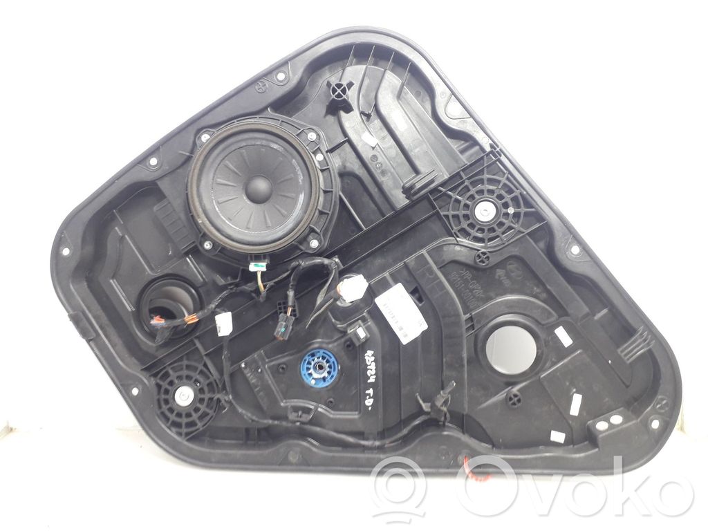 Hyundai Tucson TL Ręczny podnośnik szyby drzwi tylnych 