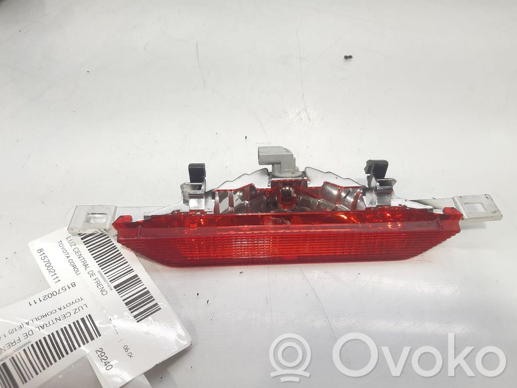 Toyota Corolla E120 E130 Third/center stoplight 
