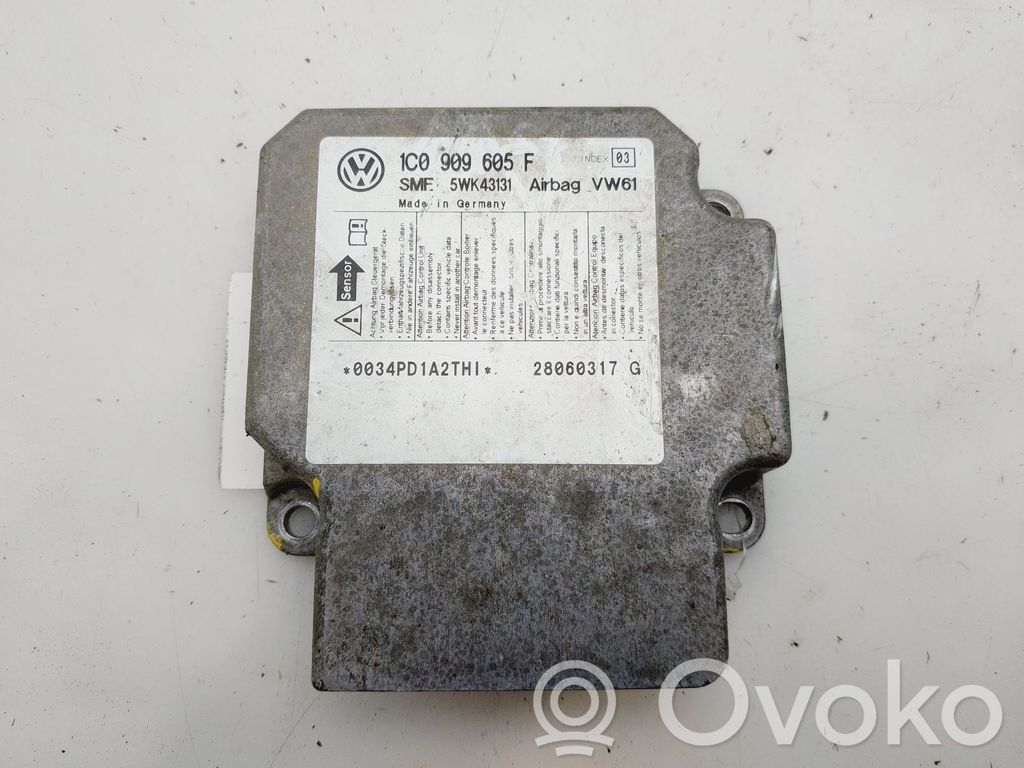 Centralina/modulo airbag   1C0909605F