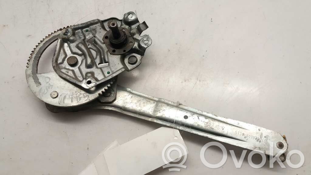 BMW 3 E36 Regulador manual de la ventanilla trasera 