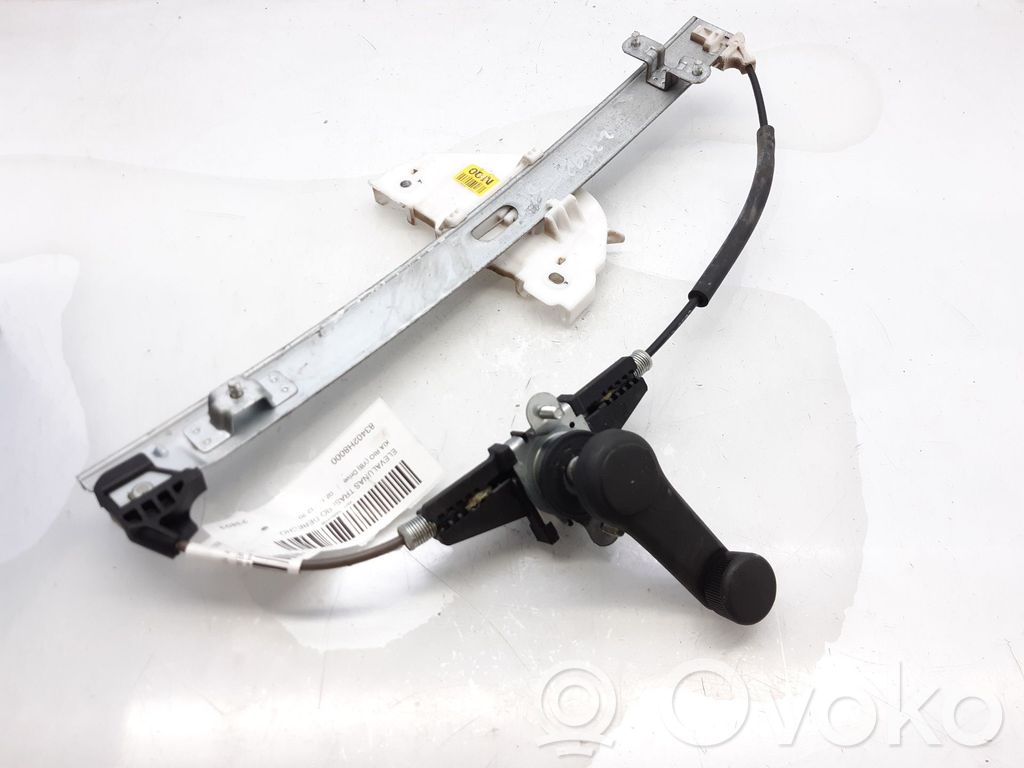 Regulador manual de la ventanilla trasera   83402H8000