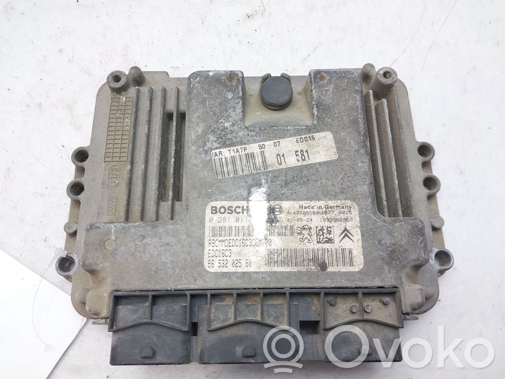 Sterownik / Moduł ECU   9653202580