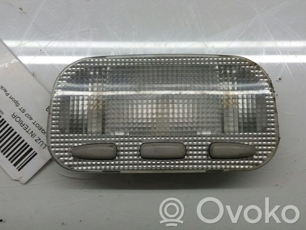 Peugeot 407 Luz del asiento delantero 