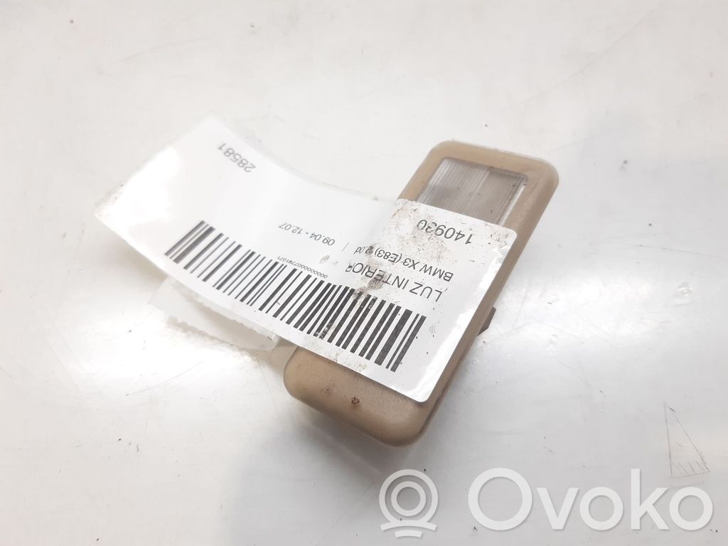 Luz del asiento delantero   140930