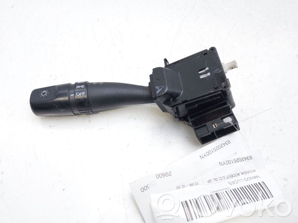 Hyundai Accent Interruptor de luz 