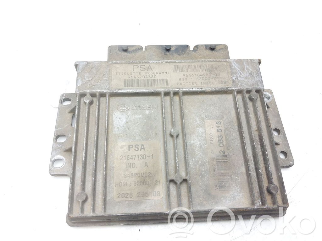Engine control unit/module   9646184980