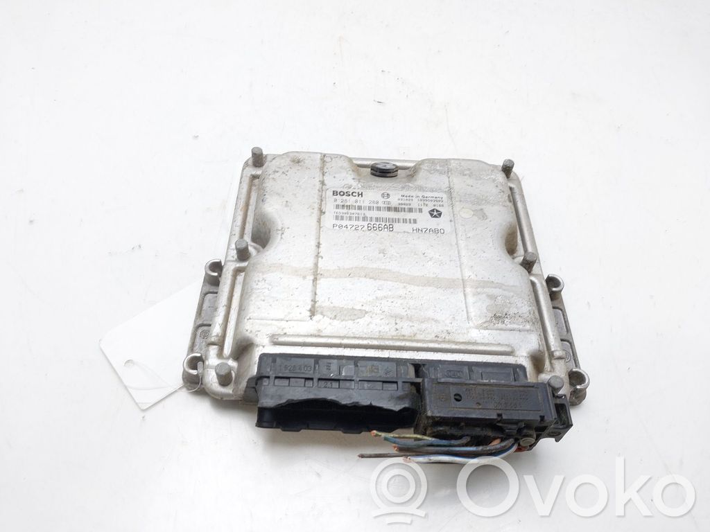 Unidad de control/módulo del motor   04727666AB