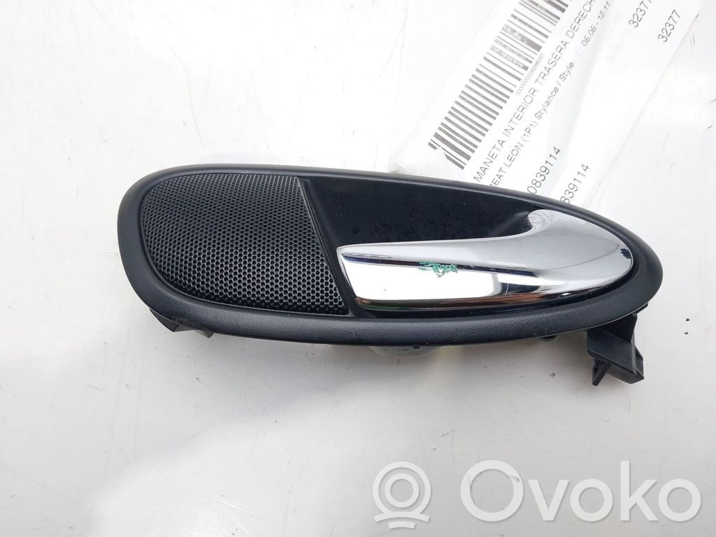 Seat Leon (1P) Manecilla interna puerta trasera 