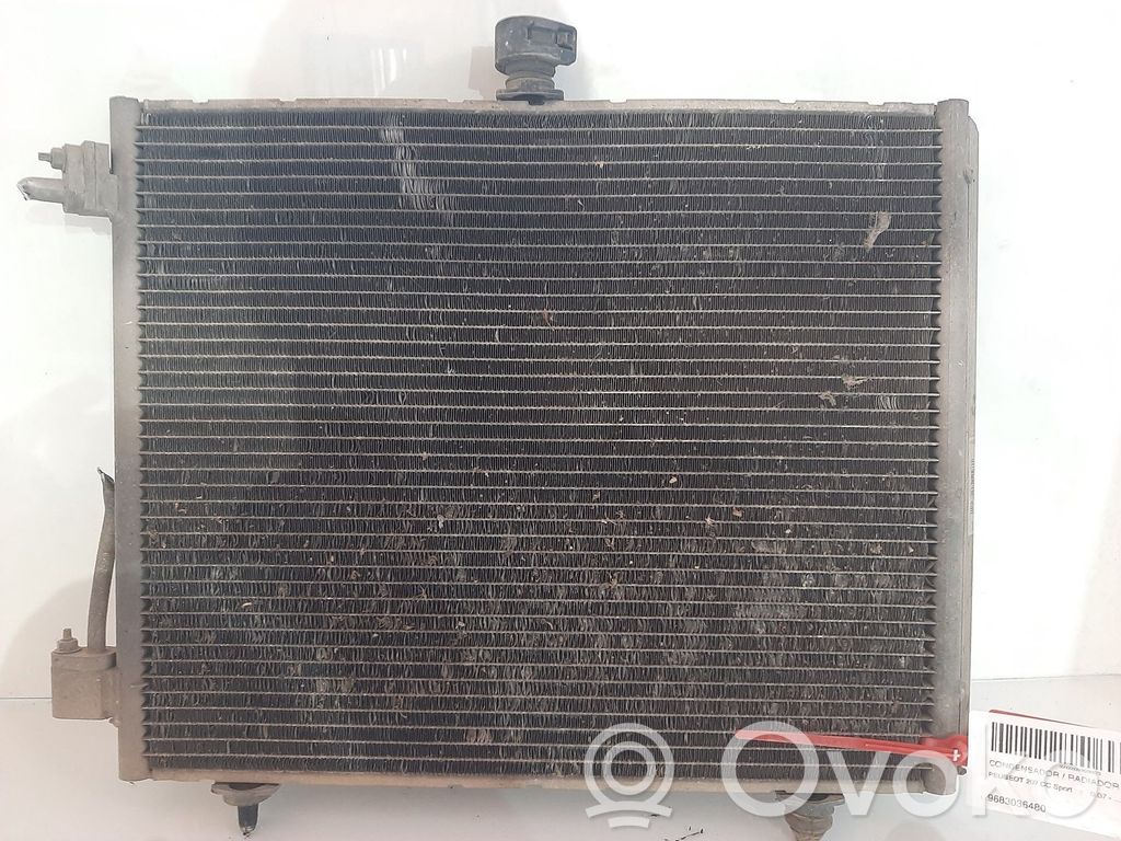 Peugeot 207 CC Radiateur condenseur de climatisation 