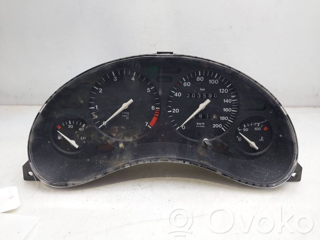 Opel Corsa B Geschwindigkeitsmesser Cockpit 